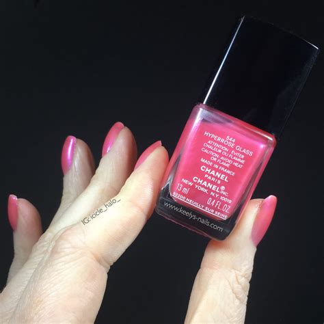 chanel vernis hyperrose glass|Chanel nail coat.